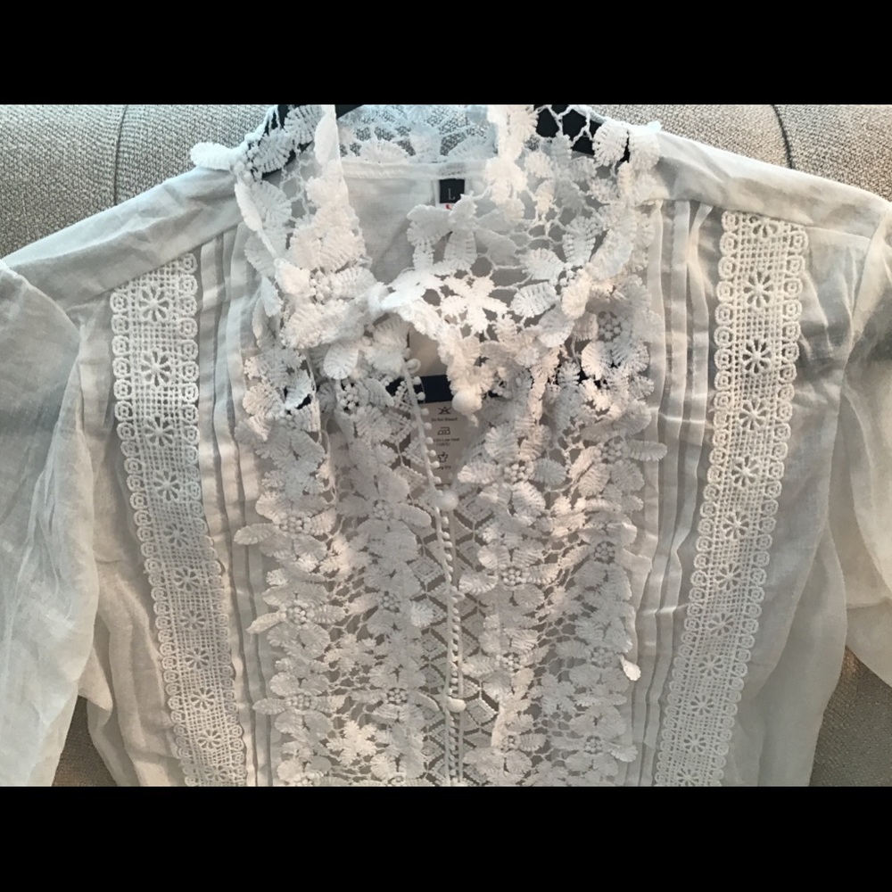 Lace Victoriana  style top.